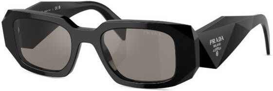 Prada Eyewear Zonnebril met geometrisch montuur Zwart