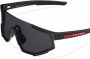 Prada Eyewear Linea Rossa Impavid zonnebril Grijs - Thumbnail 3