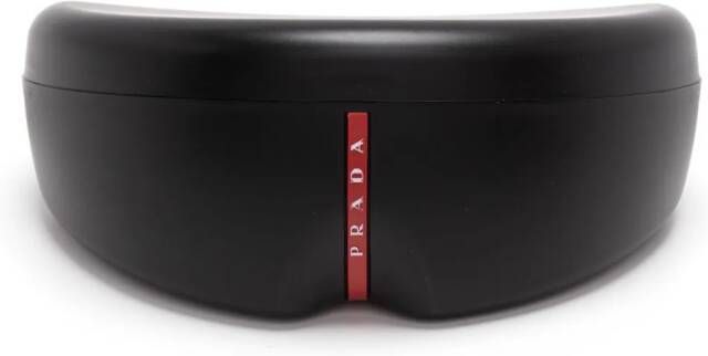 Prada Eyewear Linea Rossa Impavid zonnebril Zwart