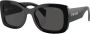 Prada Eyewear Zonnebril met vierkant montuur Zwart - Thumbnail 2