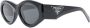 Prada Eyewear Zonnebril met cat-eye montuur Zwart - Thumbnail 2