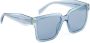 Prada Eyewear Zonnebril met rechthoekig montuur Blauw - Thumbnail 2