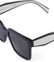 Prada Eyewear Zonnebril met oversized montuur Zwart - Thumbnail 4