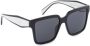 Prada Eyewear Zonnebril met rechthoekig montuur Zwart - Thumbnail 2