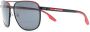 Prada Eyewear Zonnebril met piloten montuur Zwart - Thumbnail 2