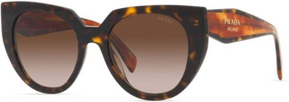 Prada Eyewear PR 14WS zonnebril met cat-eye montuur Groen