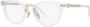 Prada Eyewear PR 17YS zonnebril met rond montuur Beige - Thumbnail 2