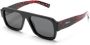 Prada Eyewear PR 20YS zonnebril met piloten montuur Zwart - Thumbnail 2