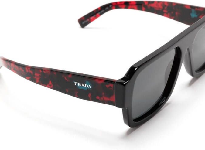 Prada Eyewear PR 20YS zonnebril met piloten montuur Zwart