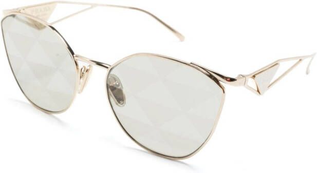 Prada Eyewear PR50ZS zonnebril met cat-eye montuur Goud
