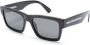 Prada Eyewear Zonnebril met rechthoekig montuur Zwart - Thumbnail 2
