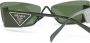 Prada Eyewear Zonnebril met rechthoekig montuur Groen - Thumbnail 3