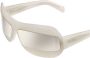 Prada Eyewear Runway zonnebril met spiegelglazen Groen - Thumbnail 3
