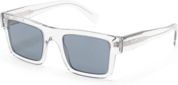 Prada Eyewear Bril met vierkant montuur Beige