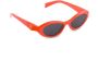 Prada Eyewear Symbole zonnebril met ovaal montuur Oranje - Thumbnail 2