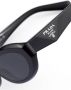 Prada Eyewear Zonnebril met ovaal montuur Zwart - Thumbnail 4