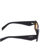 Prada Eyewear Zonnebril met rechthoekig montuur Zwart - Thumbnail 3