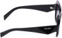 Prada Eyewear Symbole zonnebril met oversized montuur Zwart - Thumbnail 3