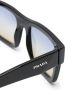 Prada Eyewear Symbole zonnebril met vierkant montuur Zwart - Thumbnail 3