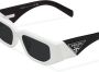 Prada Eyewear Symbole zonnebril met colourblocking Zwart - Thumbnail 3