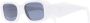 Prada Eyewear Symbole zonnebril met geometrisch montuur Wit - Thumbnail 3