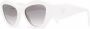 Prada Eyewear Symbole zonnebril met geometrisch montuur Wit - Thumbnail 2