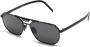 Prada Eyewear Symbole zonnebril met hoekig montuur Zwart - Thumbnail 2