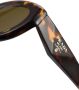 Prada Eyewear Symbole zonnebril met ovaal montuur Bruin - Thumbnail 3