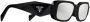 Prada Eyewear Symbole zonnebril met geometrisch montuur Zwart - Thumbnail 2