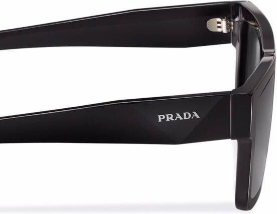 Prada Eyewear Symbole zonnebril met vierkant montuur Grijs