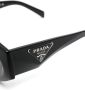 Prada Eyewear Zonnebril met ovaal montuur Zwart - Thumbnail 3
