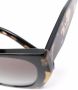 Prada Eyewear Zonnebril met cat-eye montuur Bruin - Thumbnail 3