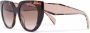Prada Eyewear Zonnebril met cat-eye montuur Bruin - Thumbnail 2