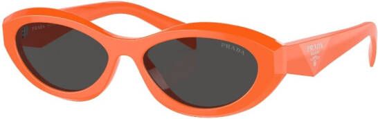 Prada Eyewear Zonnebril met cat-eye montuur Oranje