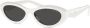 Prada Eyewear Zonnebril met cat-eye montuur Wit - Thumbnail 2