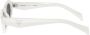 Prada Eyewear Zonnebril met cat-eye montuur Wit - Thumbnail 3
