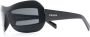 Prada Eyewear Zonnebril met cat-eye montuur Zwart - Thumbnail 2
