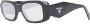 Prada Eyewear Zonnebril met logodetail Zwart - Thumbnail 2