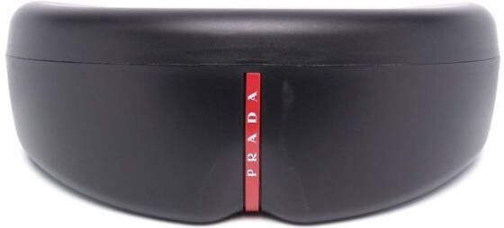 Prada Eyewear Zonnebril met masker montuur Zwart