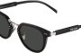 Prada Eyewear Zonnebril met rond montuur Zwart - Thumbnail 3