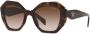 Prada Eyewear Zonnebril met oversized montuur Groen - Thumbnail 2