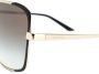 Prada Eyewear Zonnebril met oversized montuur Zwart - Thumbnail 2