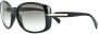 Prada Eyewear Zonnebril met oversized montuur Zwart - Thumbnail 2