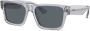 Prada Eyewear Zonnebril met rechthoekig montuur Grijs - Thumbnail 2