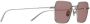 Prada Eyewear Zonnebril met rechthoekig montuur Zilver - Thumbnail 2