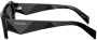 Prada Eyewear Zonnebril met rechthoekig montuur Zwart - Thumbnail 3