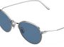 Prada Eyewear Zonnebril met rond montuur Blauw - Thumbnail 3