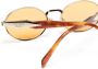 Prada Eyewear Zonnebril met rond montuur Goud - Thumbnail 3