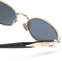Prada Eyewear Zonnebril met rond montuur Goud - Thumbnail 3
