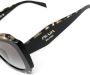 Prada Eyewear Zonnebril met schildpadschild design Zwart - Thumbnail 3